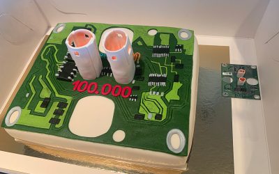 WireFlow and customer celebrates 100 000 PCB-tests